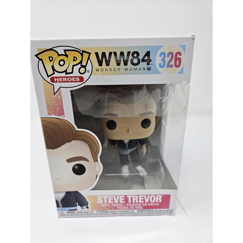 Funko Pop DC Heroes Wonder Woman 1984 #326 Steve Trevor WW84 Vinyl Figure NIB